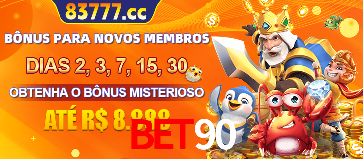 Anúncio dos benefícios para Membro VIP Sênior na plataforma BET90, incluindo bônus promocionais, semanais e mensais, ilustrado com o personagem Fortune Tiger.